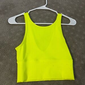 Lululemon Power Pivot Tank Yellow